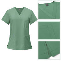 Trajes médicos para mujer, uniformes de enfermera, ropa de trabajo para hospital - details 1