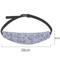 Soporte de Cabeza para Asiento de Coche para Bebé Cinturón Ajustable Seguro para Dormir para Niños y Niñas - details 0
