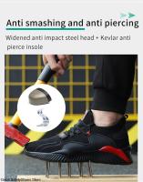 Zapatos De Seguridad Para Hombre Botas De Trabajo Con Punta De Acero Antipinchazos Ligeros Como Zapatillas Botas De Construcción - details 12