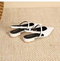 Zapatos planos con correa puntiaguda simples y versátiles - details 24