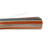 Hoja de tenis de mesa M8 (madera de 5 capas, bolsa redonda gratis y cinta de borde) raqueta de Ping Pong SANWEI - details 2