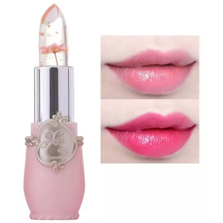 Labial de Longa Duración Brillo de Labios de Melocotón Labial de Temperatura de Cambio - 1