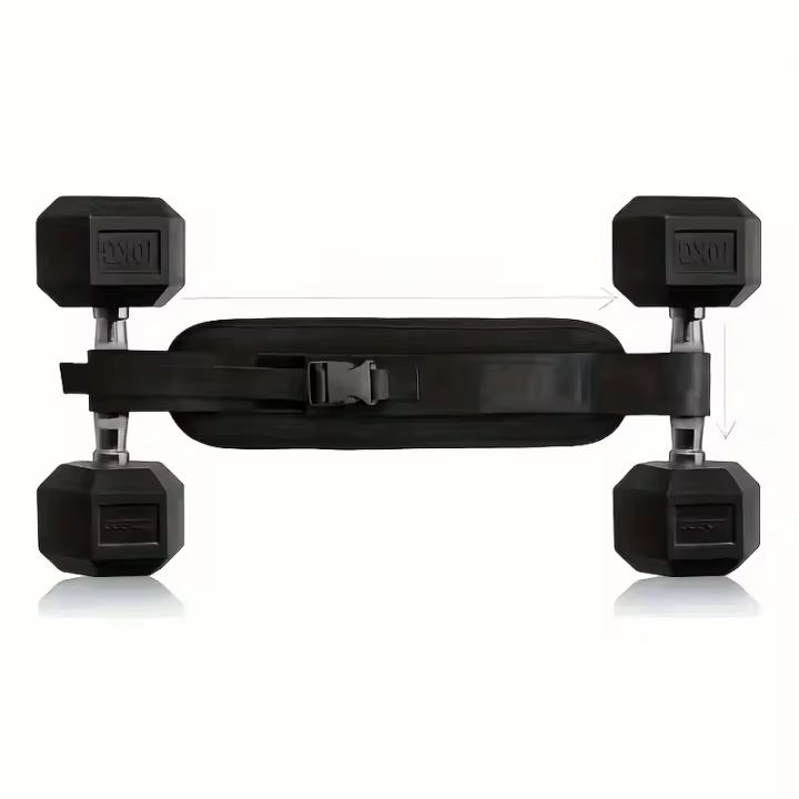 Dispositivo De Entrenamiento De Empuje De Hombro Ajustable En Nylon PA Con Cinturones De Soporte Pesado Para Gimnasio Y Ejercicios En Casa - 1