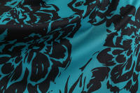 Floral print summer women  vintage elegant swing party a line dress - details 6