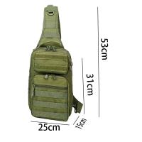 Glovento - Bandolera Táctica Urbana con MOLLE Camuflada para Senderismo y Ciclismo - details 20