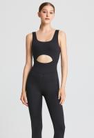Mono de una pieza para mujer, leotardo, traje de fitness, espalda hueca, danza, pilates, ropa de yoga - details 5