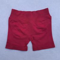 Pantalones cortos de gimnasio de impacto para mujer, pantalones cortos deportivos para motociclista, pantalones cortos de Yoga con banda baja acanalada de 4,5 ", mallas sin costuras para entrenamiento - details 7