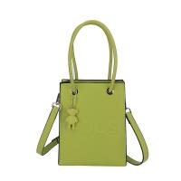 Textura de la moda de las mujeres portátil pequeña bolsa cuadrada versátil letra personalizada bolsa de mensajero nueva bolsa de mano vertical mujeres - details 15