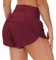 Pantalones cortos deportivos Lo de cintura alta de secado rápido para mujer, ropa deportiva para gimnasio, Yoga, correr,ciclismo - details 18