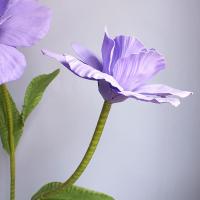 NUEVA flor artificial de 40 cm, tamaño grande, 40 cm de largo, flor de peonía artificial, rama de rosa de espuma PE, simulación de jardín de rosas - details 11