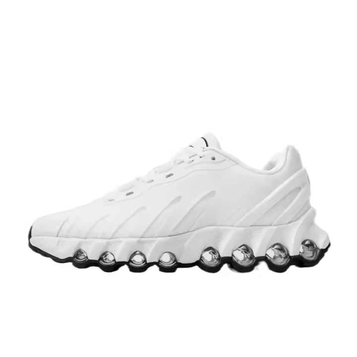 Zapatillas Deportivas de Aire Cilíndrico para Hombres y Mujeres Comodidad Blanca - 1