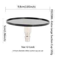 Copa de Succión FREDORCH para Máquina Sexual Attachment de Alta Calidad Material de Aleación de Aluminio Dildo VAC-U-LOCK de Color Morado - details 5