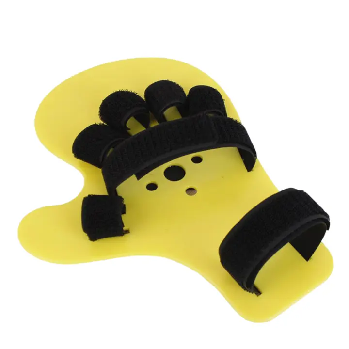 Tablero de extensión de espasmo flexible para dedo, férula para dedo, ortesis de muñeca y mano, amigable con la piel - 1