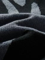 Nuevo Jersey Popular de otoño e invierno con patrón de Jacquard Irregular, suéter informal de punto con cuello redondo y contraste de Color para hombre - details 16