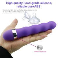 Mini clítoris de 10 velocidades, tapón Anal, productos eróticos anales, Juguetes sexuales para mujer, punto G, Vagina, vibrador AV, varita mágica súper potente - details 12