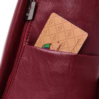 Mochila De Piel antirobo para Mujer, vintage Bolso de Hombre, mochila Viaje Alta capacidad, - details 18