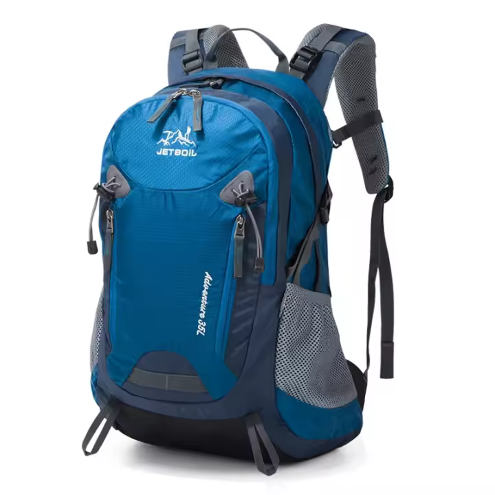 Mochila de senderismo impermeable para hombre y mujer, bolsa deportiva de gran capacidad para viajes, montañismo y acampada, 35L - 1