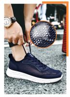 Zapatos de malla de verano para Hombre, Zapatillas ligeras transpirables, zapatos informales con cordones para caminar, Tenis masculinos, Zapatillas para Hombre - details 3