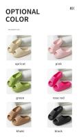 Deslizadores de plataforma gruesa Eva, zapatillas de interior suaves y cómodas para mujer - details 7