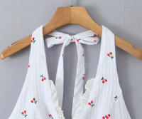 Camisetas Sin Mangas con Estampado de Moda Coreana para Mujer Ropa Informal Ajustada de Punto para el Verano - details 4