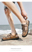 Zapatos de verano de gran tamaño para hombre, sandalias transpirables, zapatos casuales de malla, zapatos de viaje de fondo suave y hueco, zapatillas nuevas - details 4