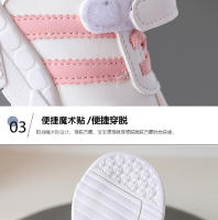 Zapatos Blancos para Niños Primavera-Otoño Zapatillas de Entrenamiento Alemán Resistente al Desgaste Zapatos Casuales para Niñas - details 4