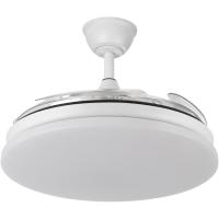 Ventilador de Techo LED con Temporizador 3500-4000-6500K, 6 Velocidades, Aspas retráctiles |   (Blanco) - details 19