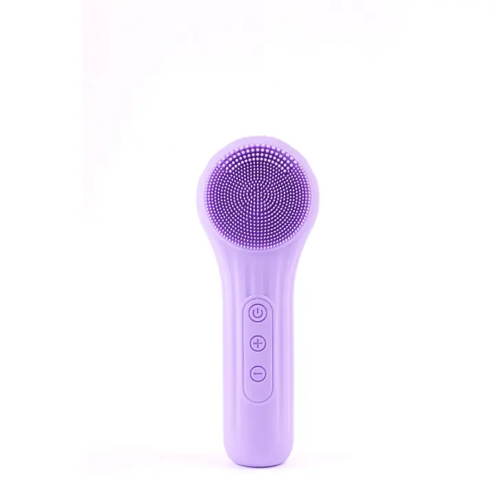 Limpieza facial sónica impermeable para hombres y mujeres, cepillo limpiador eléctrico exfoliante recargable - 1