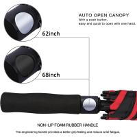 Paraguas de Golf abierto automático, paraguas de palo impermeables a prueba de viento con doble dosel extragrande de gran tamaño - details 47