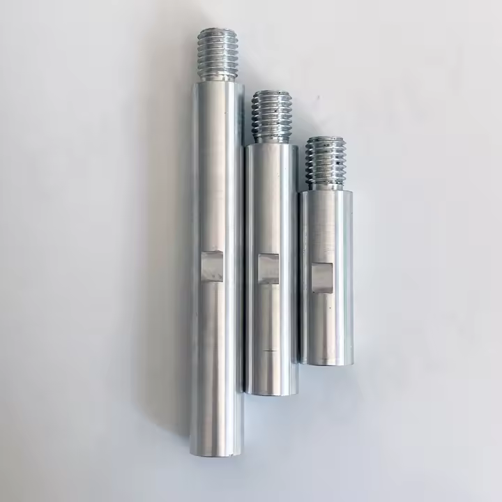 3 piezas M14 amoladora angular de pulido de automóviles Conector de biela extendida Varilla de extensión Accesorios de modificación multifunción Conexión de eje de tornillo Alambre M14, accesorios de molienda de aleación de aluminio roscado - 1