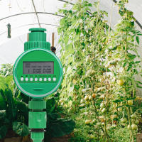 Manguera de grifo, aspersor temporizador de agua para jardín, controlador Digital programable sistema de sincronización de riego manual automático para el hogar y el jardín - details 7