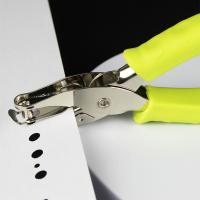 Máquina perforadora de un solo orificio, Mini perforadora de papel creativa portátil, 3 colores disponibles, alicates antideslizantes para álbumes de recortes, 3/6mm, 2 uds. - details 1