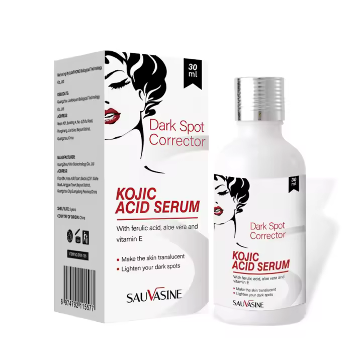 Conjuntos de cuidado de la piel de Ácido Kójico, crema facial antienvejecimiento, eliminación de arrugas, suero facial para manos, limpieza profunda, jabón hidratante brillante - 1
