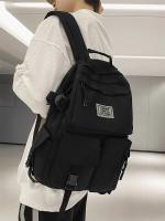 Mochila de Nylon de Gran Capacidad Universal Inserto de Bolsa de Escuela de Ocio para Hombres y Mujeres Cinturón - details 5