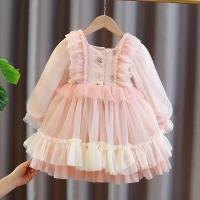 Vestido de Princesa para Niñas Manga Larga Perfecto para Primavera Otoño - details 5