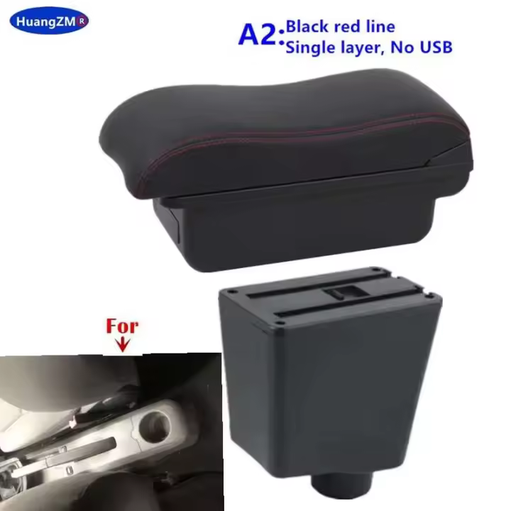 Asiento III 2001-2008 adecuado para 6J Ibiza 6L CA calibración de reposabrazos accesorios de modificación de coche - 1