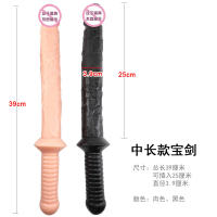 Espada grande con forma de arma, simulación de mango de mano, pene falso, juguete sexual para parejas, uso para adultos - details 3