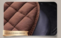 Funda de asiento de coche, cojín cálido de invierno, antideslizante, Universal, almohadilla transpirable para vehículo, Protector de asiento de coche - details 5