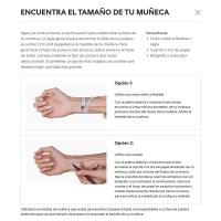 Momentos Pulsera De Plata De Ley Con Cadena De Serpiente - details 1