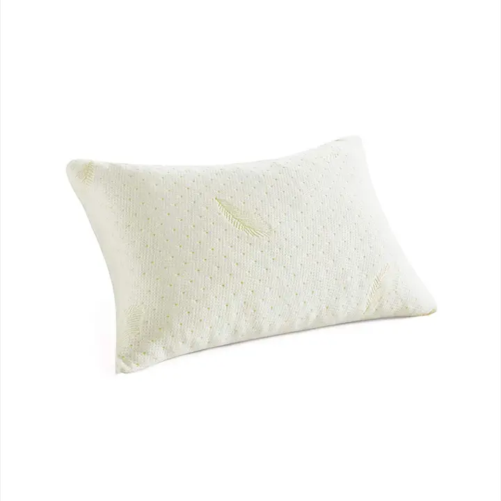 Almohada de algodón rota de espuma de memoria, almohada Cervical de rebote lento, hogar, mejorar el sueño, solo Doble - 1