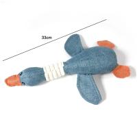 Juguete de Peluche de Perro Pato de Sonido para Cachorros Juguete de Masticar para Perros Pequeños, Medianos, Grandes Limpieza Dental Suministros para Mascotas - details 5