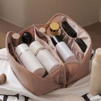 Organizador de artículos de tocador de gran capacidad, bolsa de cosméticos multifunción, estuche de almacenamiento, bolsa de maquillaje, organizador de viaje - details 3