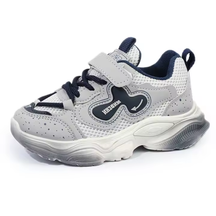 Zapatos informales para niños y niñas, zapatillas deportivas para correr, malla de aire transpirable, peso ligero 27-38, primavera y otoño, 2024 - 1