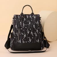 Mochila Mujer Oxford Negra, Antirrobo, Multiusos, Estudiantes, Outdoor - details 3