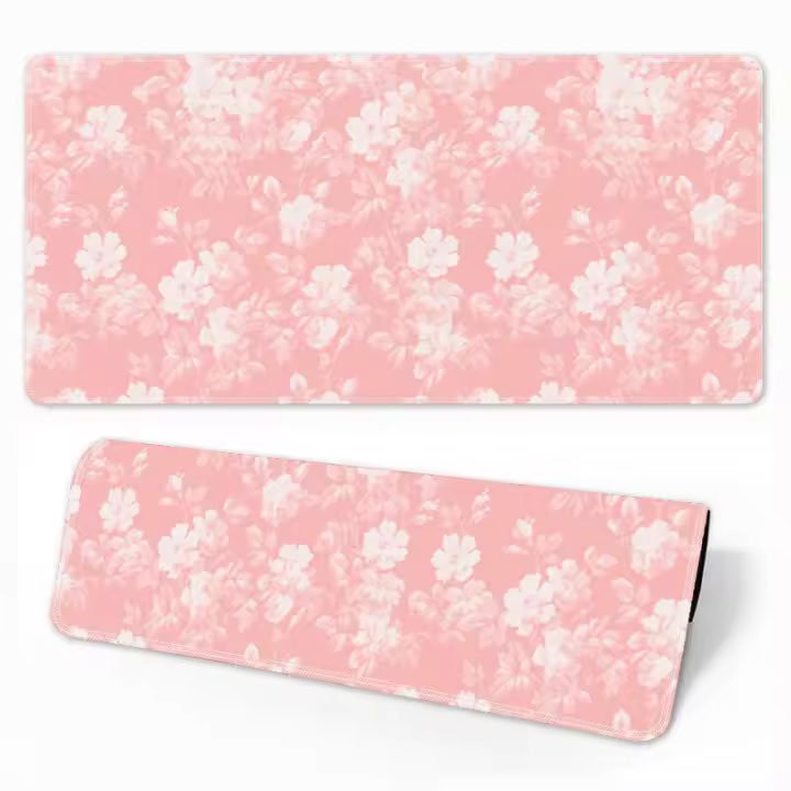 Alfombrilla de escritorio de Anime, teclado, estilo estético, oficina, juegos, gran oferta, alfombrilla de ratón antideslizante grande y gruesa - 1