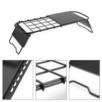 Mini mesa plegable para barbacoas de camping, mesa de café plegable de metal de altura regulable, equipo de cocina de camping - details 8