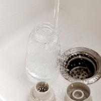 Botella de agua fría de calidad alimentaria, botella vacía, botella de vino de vidrio sellada, olla de elaboración de té de gran capacidad, refrigerador - details 5
