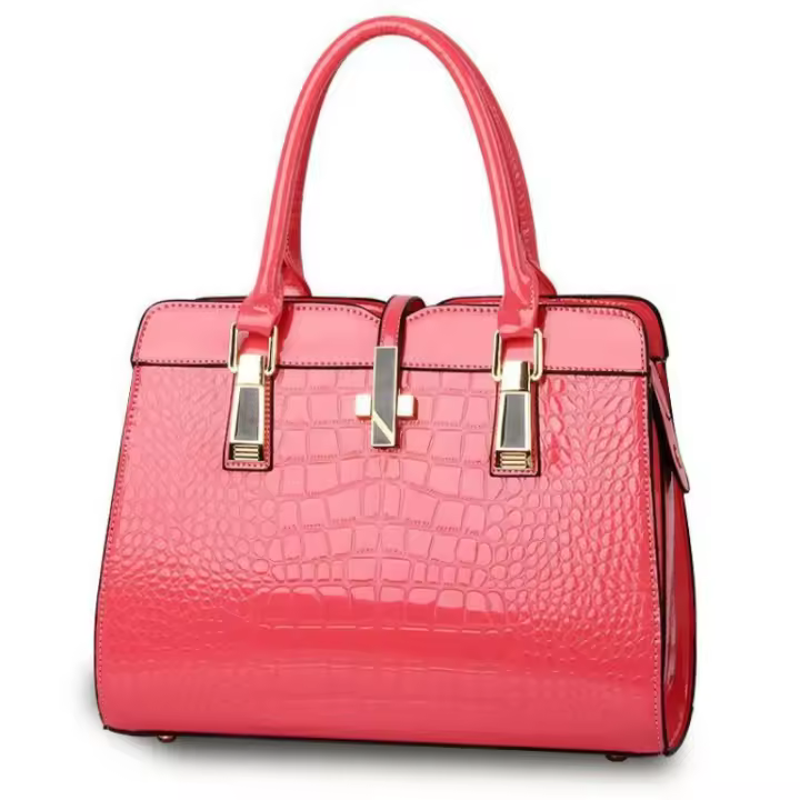 Bolso de hombro en relieve para mujer, correa de gran capacidad, tendencia europea y americana, nueva moda - 1
