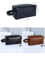 Bolsa De Cosméticos Para Viaje Organizador De Negocios Para Hombres Bolsa Portátil Impermeable De Poliéster Con Cierre De Cremallera Para Maquillaje Y Aseo Mujer - details 1