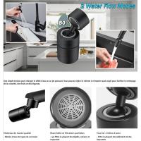 Aireador de grifo, grifo de cocina con cubierta de extremo giratorio de 360 °, ahorro de agua de espuma de dos modos, utilizado para grifo de fregadero de cocina y baño - details 1